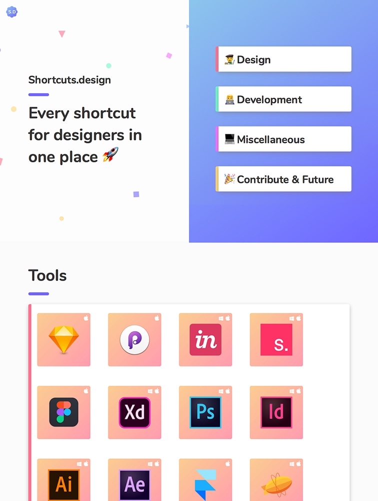 Shortcuts.design