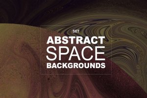 18组神秘宇宙抽象空间背景纹理 18 Abstract Space Backgrounds