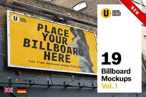 户外广告牌展示样机下载 Billboard Mockup [psd] 2.45 GB