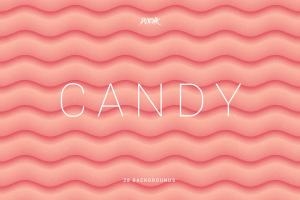 糖果色柔和抽象波纹背景 Candy | Soft Abstract Wavy Bgs