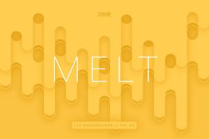 110款抽象圆形背景v3 Melt | Rounded Backgrounds | Vol. 03