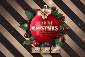 韩国素材：2019新年圣诞高品质广告专题素材合集 [PSD]