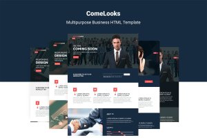 多用途商业代理网站HTML5模板 ComeLooks | Multipurpose Business HTML5 Template