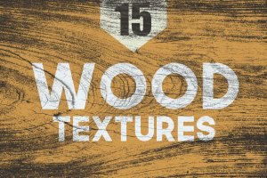 15组破裂木质纹理背景套装 15 Wood Textures