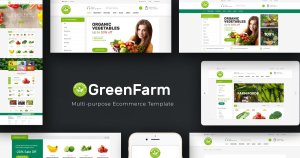 有机食品WooCommerce网上超市WordPress主题模板 Greenfarm – Organic WooCommerce WordPress Theme