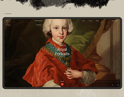 Prado Museum Website with Virtual Reality Experience