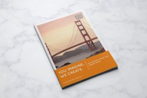 创意企业介绍杂志排版设计 Creative Brochure