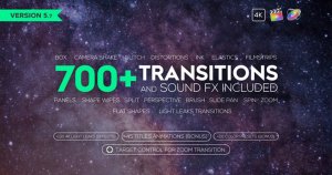 FCPX失真/缩放特效过渡转场视频素材 FCPX 700+ Transitions and Sound FX