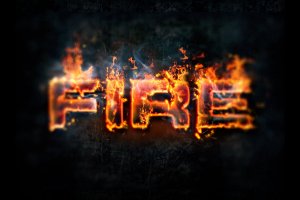 热熔岩和火焰特效PS图层样式 Hot Lava & Fire Photoshop Layer Styles