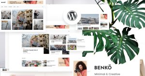 创意时尚杂志博客WordPress主题 Benko – Creative Magazine WordPress Theme
