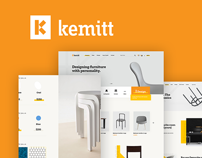Kemitt Brand Identity And Website Design.