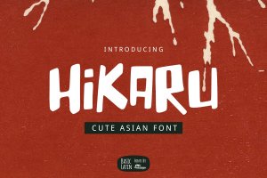 Hikaru亚洲字体 Hikaru Asian Font