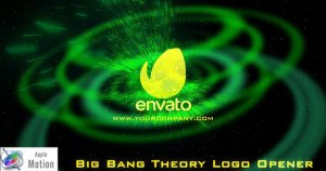 科幻粒子大爆炸电影特效Logo演示视频模板 Scifi Big Bang Theory Cinematic Logo – Apple Motion