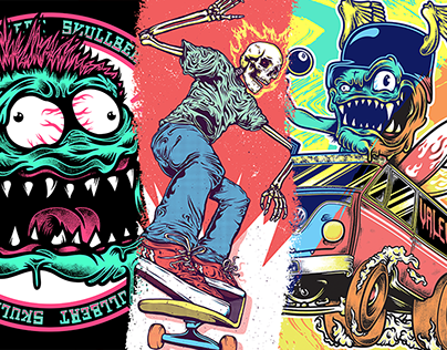 Monsters, Skate and Surf