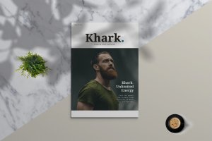 男人装服装产品画册&时尚杂志设计模板 Khark – Fashion Lookbook & Magazine