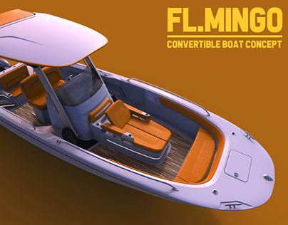 FL.Mingo Convertible Fishing Boat Concept