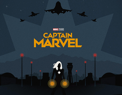 The Poster Posse X “Captain Marvel”