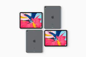 iPad Pro 2018展示样机下载 [PSD]