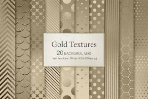 高贵奢华土豪金背景纹理Gold Textures