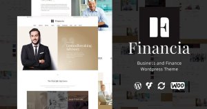 经济金融网站WordPress主题模板下载 Financia – Finance WordPress Theme