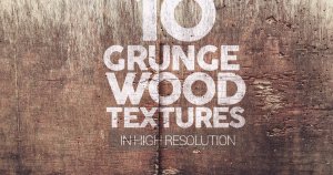 10款老旧木板破损木纹纹理背景 Grunge Wood Textures x10