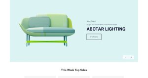 现代家具品牌电商网站Bootstrap模板素材 Beck – Furniture eCommerce Bootstrap 4 Template