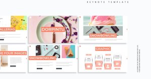 蛋糕甜点主题Keynote创意模板 Dorpintu – Keynote Template