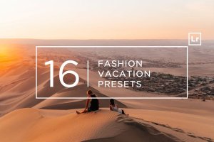 16种旅行照片后期调色Lightroom预设 16 Fashion Vacation Lightroom Presets