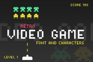 电子游戏字体 Video Game Font
