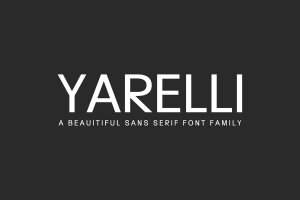 Yarelli Sans 无衬线字体家族Yarelli Sans Serif Font Family