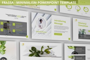 极简主义设计风格建筑/自然主题PPT幻灯片模板 Frassa – Minimalism Powerpoint Template