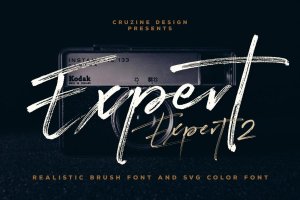 专家画笔和SVG字体Expert Brush & SVG Font