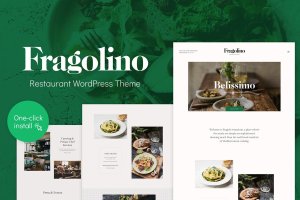 餐馆/小酒馆/咖啡馆网站WordPress主题模板 Fragolino – Exquisite Restaurant WordPress Theme