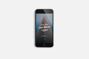 经典老款iPhone 6s屏幕设计PSD免费样机模板 iPhone 6S Free PSD Mockup