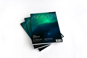 A4尺寸实体杂志封面设计预览样机模板01 A4 Magazine Mockup Stack Covers 01