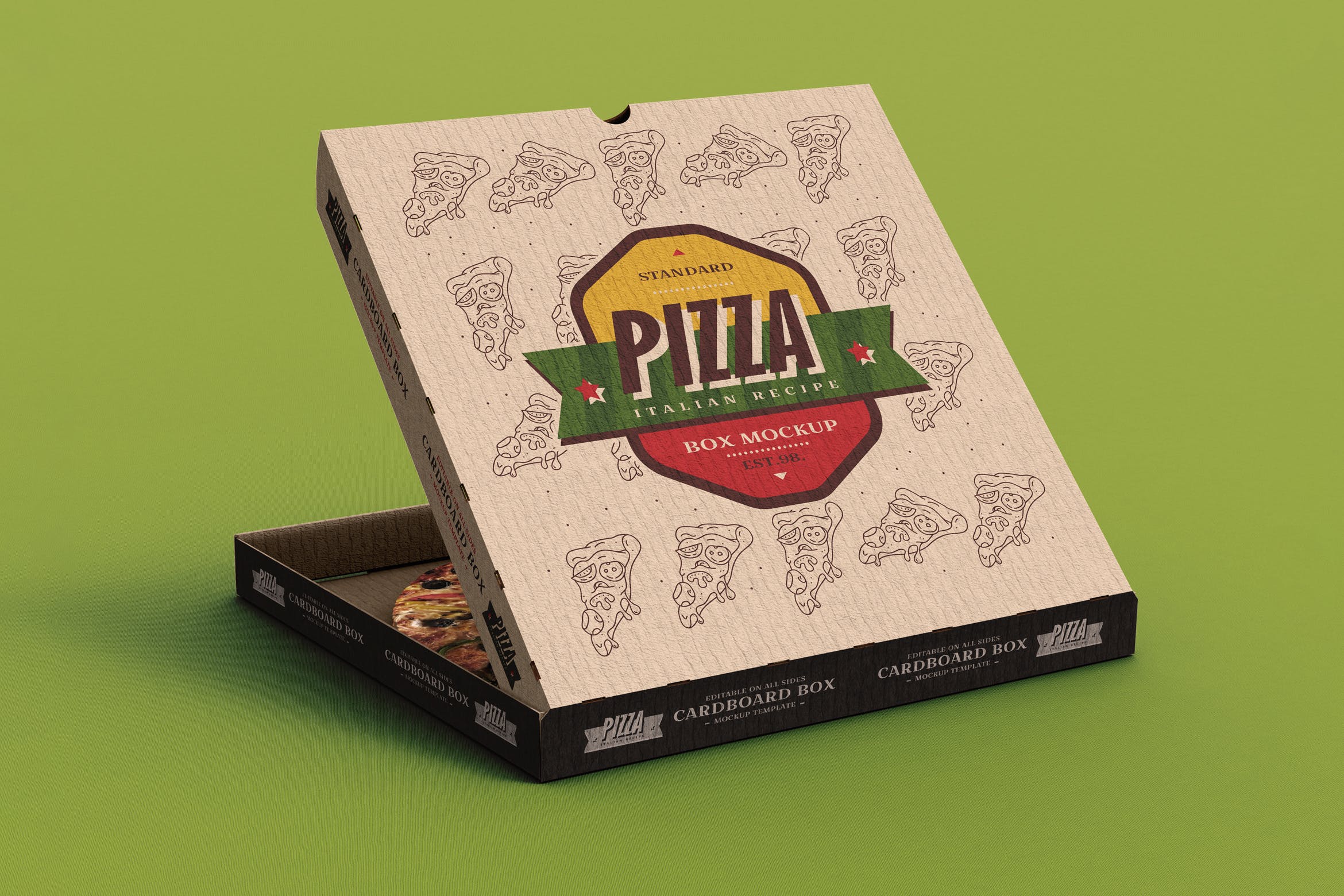 比萨盒设计|平面|包装|longart - 原创作品 - 站酷 (ZCOOL)
