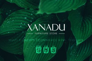 现代家具网上商城HTML模板下载 Xanadu | Multi Concept eCommerce HTML Template