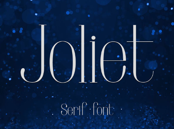 优雅极细衬线英文字体素材 Joliet Thin Serif Typeface
