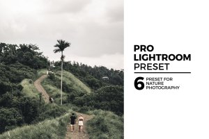 6款大自然风景摄影后期处理调色滤镜LR预设 6 Nature Lightroom Preset