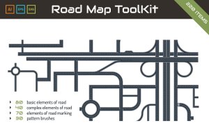 地图绘制设计AI工具包 Road Map ToolKit