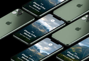 LS出品最新iPhone 11 Pro免费样机模板素材[PSD,SKETCH&FIGMA]