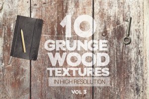 10张古老木地板高清照片图片背景素材v3 Grunge Wood Textures x10 Vol 3