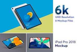 6K超高清分辨率iPad Pro平板电脑样机 iPad Pro Mockup