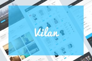 企业官网/网上商城/论坛多合一WordPress主题模板 Vilan Corporate, Shop & Forum WordPress Theme