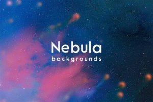 暗色调宇宙星云星空背景图v.1 Nebula Backgrounds Vol.1