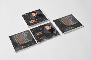 现代DJ混音/专辑CD封面模板v1 Modern DJ Mix / Album CD Cover Artwork Template