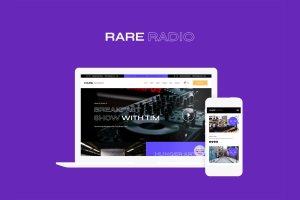 DJ/电台/唱片网站建设适用WordPress主题模板 Rare Radio