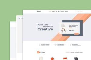 在线家具商城网站WordPress电商主题模板 Anton – Furniture WooCommerce WordPress Theme