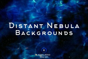 抽象科技感外太空星云高清背景图素材 Distant Nebula Backgrounds