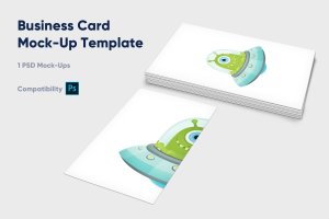 名片样机模板-卷1Business Card Mock-Up Template – Vol. 1